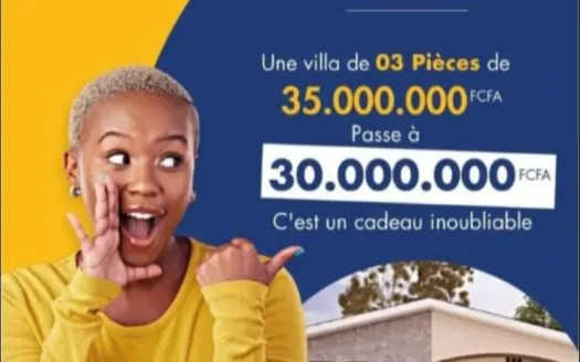 Villa basse et duplex moderne 3-4 pièces — Songon Adiapoté