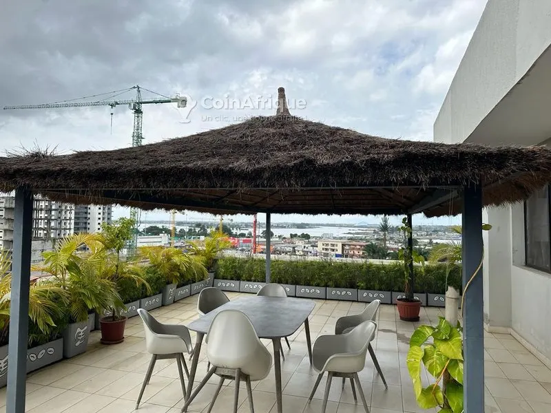 Penthouse 5 pièces avec terrasse et salle de sport — Marcory